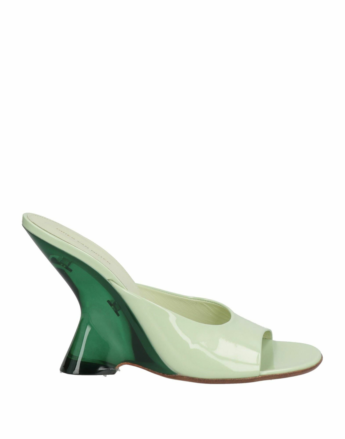 Dries Van Noten Womens Sandals in Light green