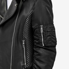 Dolce & Gabbana Women's Leather Biker Jacket in Black