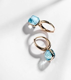 Pomellato Nudo Mini 18kt rose gold earrings with topazes