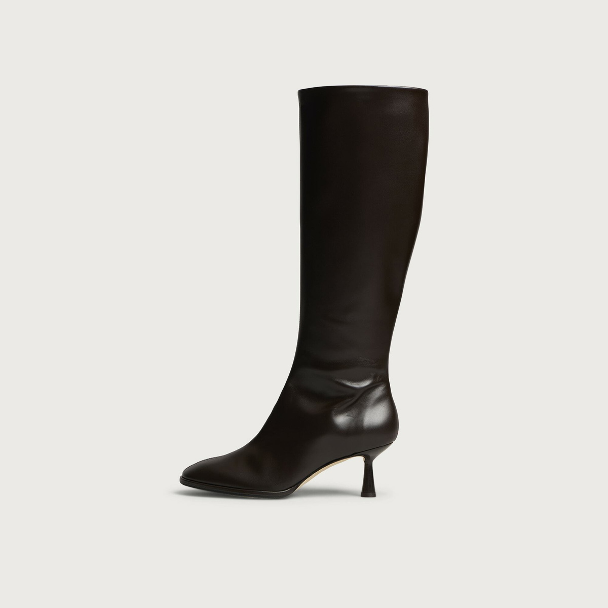 Aeyde Women's Catherine Knee High Boots in Moka