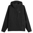 Arc'teryx Men's Gamma Lightweight Hooded Jacket in Black