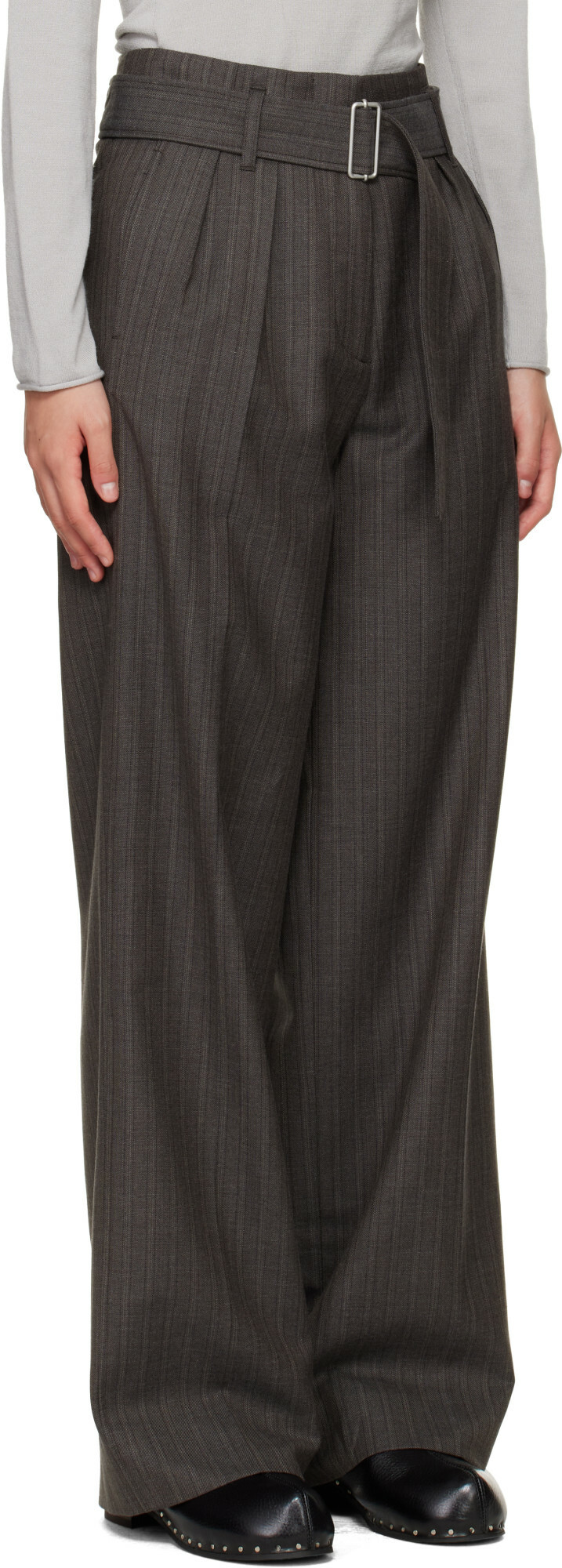 OUR LEGACY Gray Soar Trousers