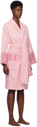 Versace Underwear Pink 'I Heart Baroque' Robe