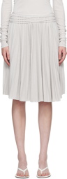 Proenza Schouler Gray Margo Midi Skirt