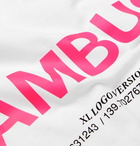 AMBUSH® - Logo-Print Cotton-Jersey T-Shirt - White