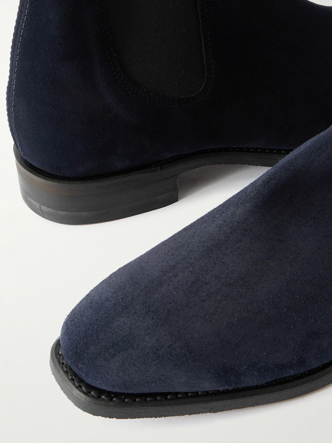R.M.Williams - Comfort Craftsman Suede Chelsea Boots - Blue