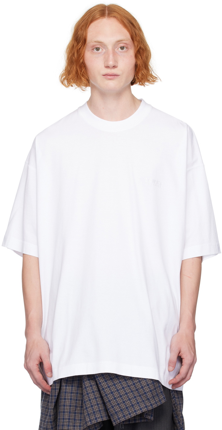 VETEMENTS White 'Limited Edition' Logo T-Shirt Vetements VETEMENTS White 'Limited Edition' Logo T-Shirt Vetements
