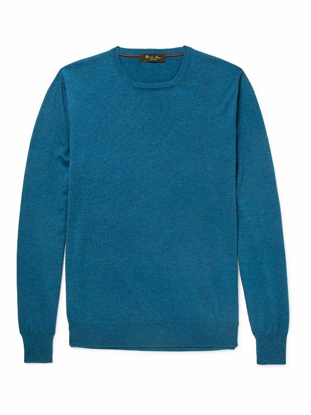 Photo: Loro Piana - Cashmere Sweater - Blue