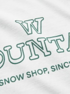 FRIENDS WITH ANIMALS - Printed Cotton-Jersey T-Shirt - White