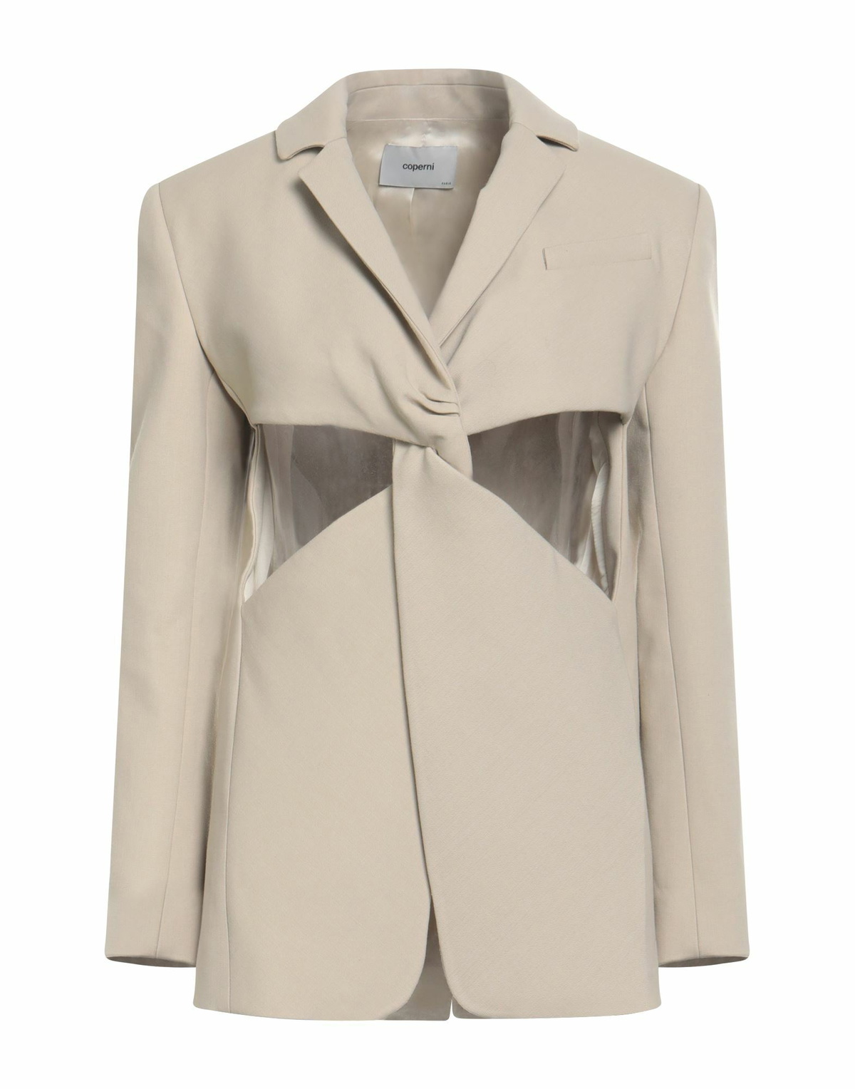 Coperni Womens Blazer in Beige