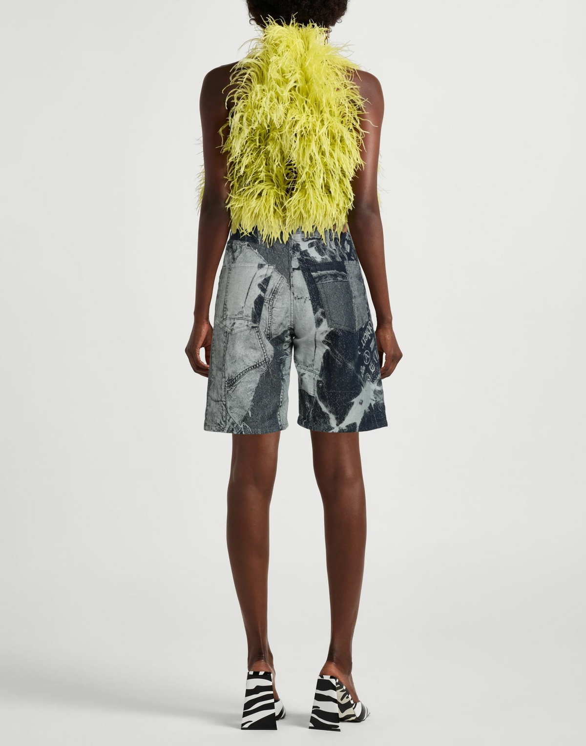Aries Womens Denim shorts in Blue