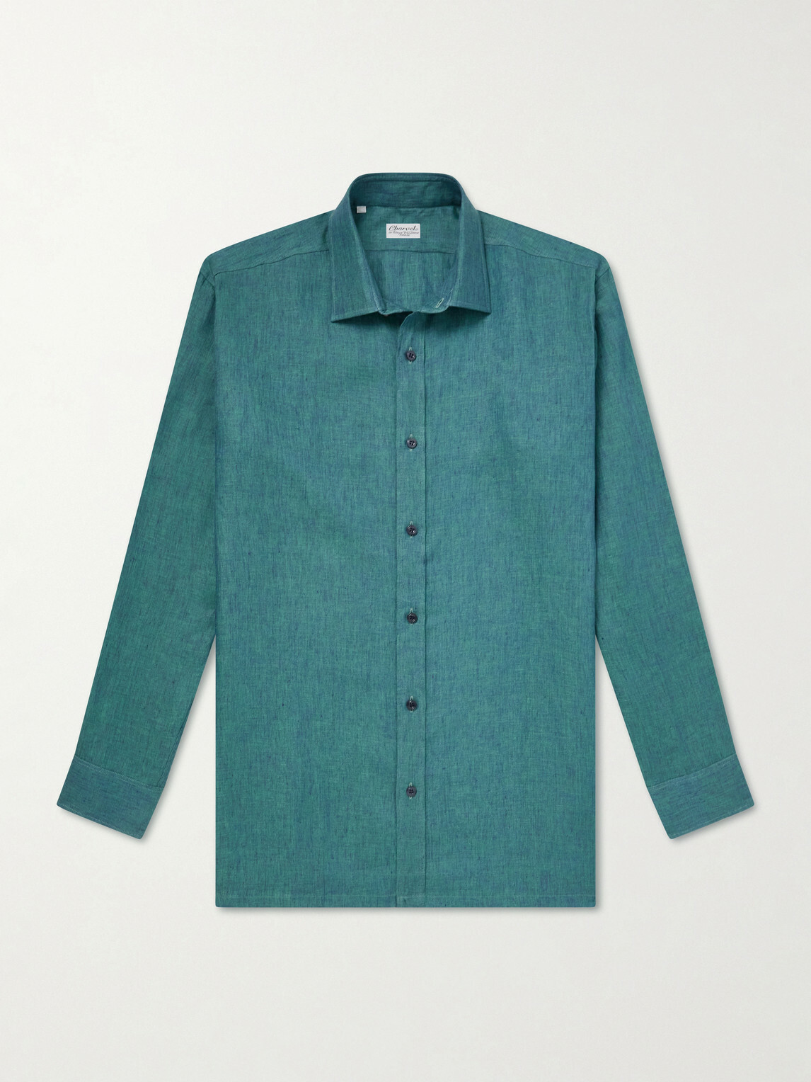 Charvet - Linen Shirt - Green