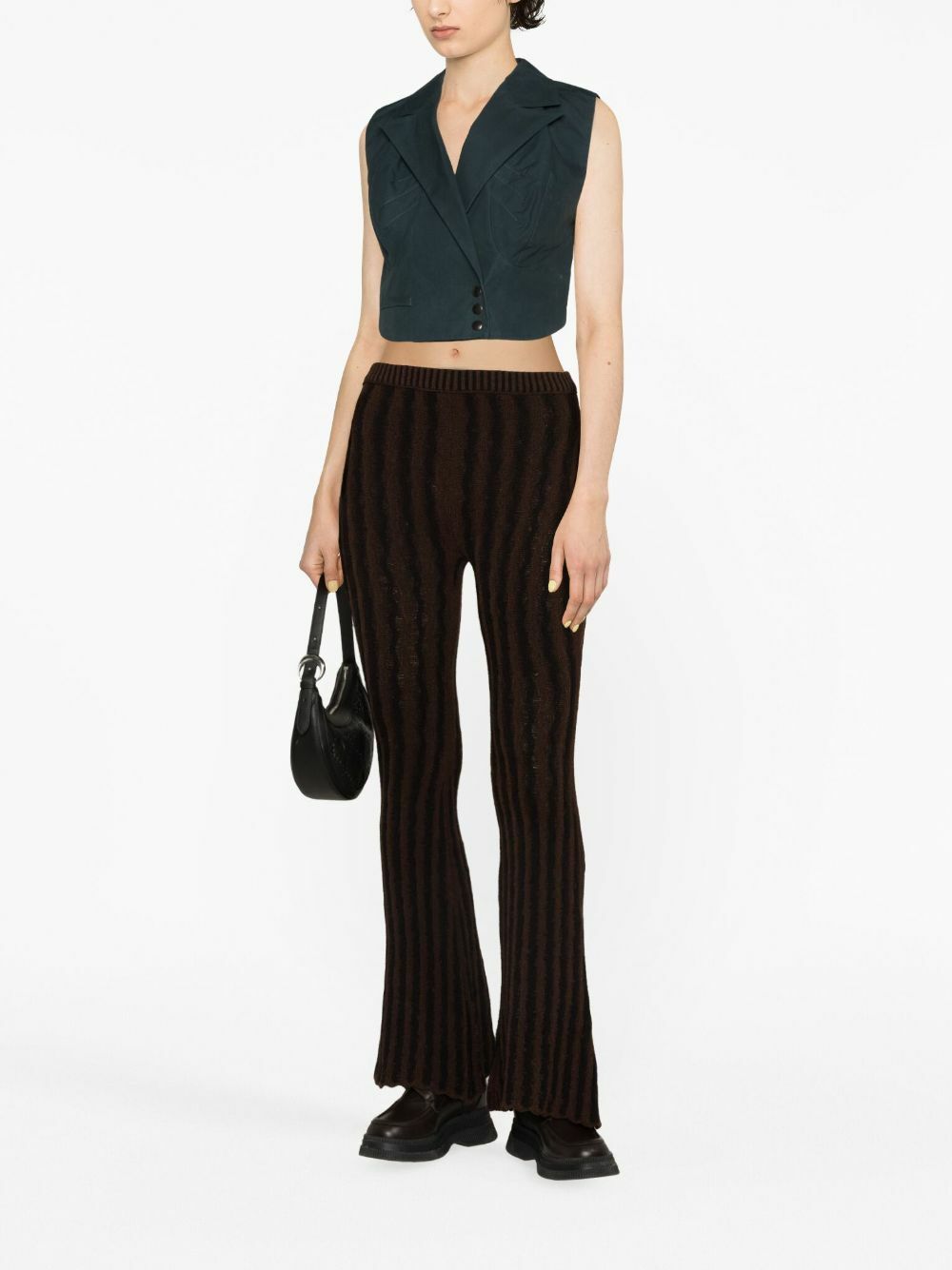 Sinead O'Dwyer Blue Cotton Drill Waistcoat