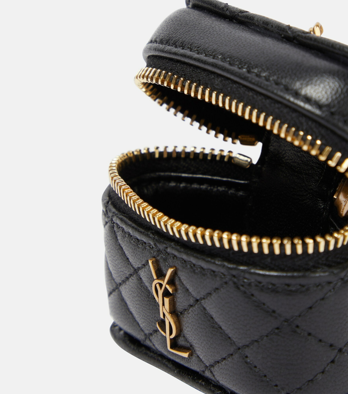 Saint Laurent - Gaby leather AirPods case Saint Laurent
