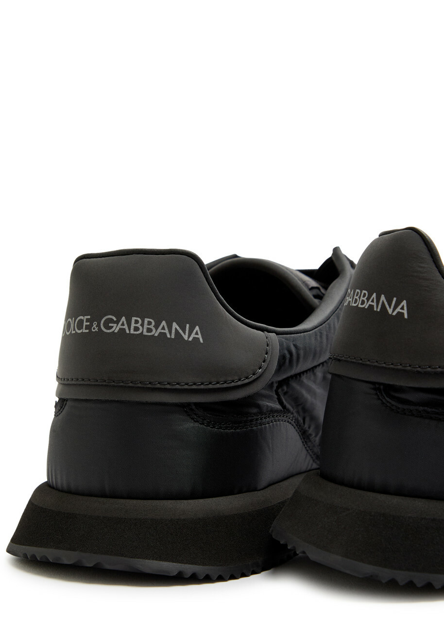 Dolce & Gabbana Runner Panelled Shell Sneakers Black