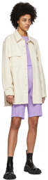Marques Almeida Purple Viscose Sweatshirt