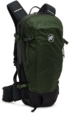 Mammut Green & Black Lithium 15 Camping Backpack