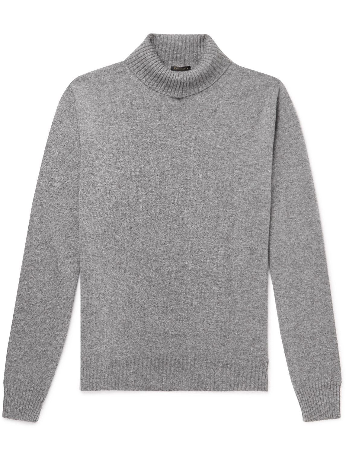 Rubinacci - Cashmere Rollneck Sweater - Gray Rubinacci