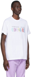 Versace Jeans Couture White Iconic Logo T-Shirt