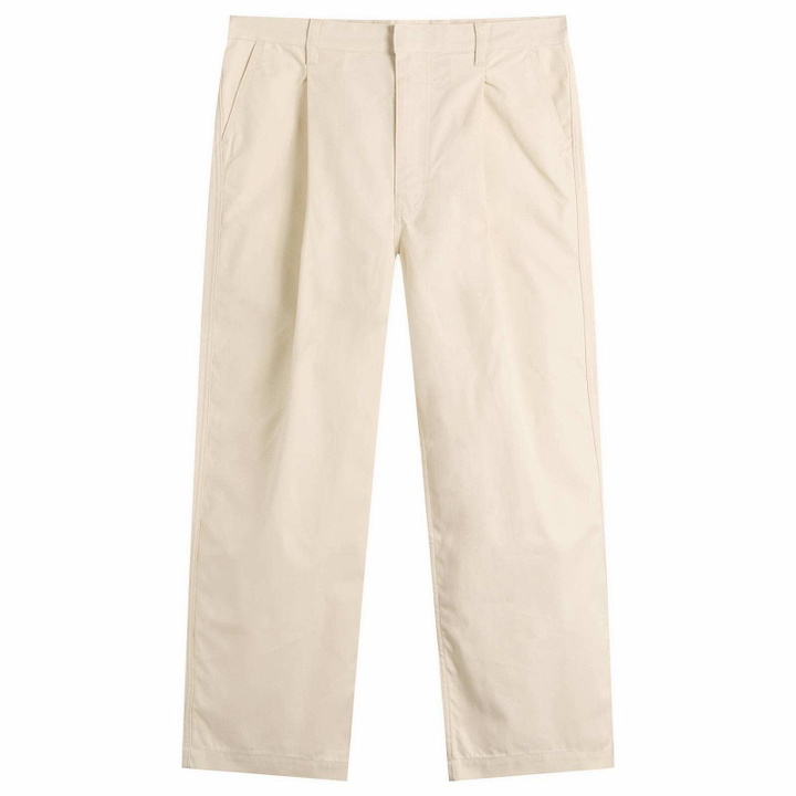 Photo: Drôle de Monsieur Men's Wide Leg Pants in Off White
