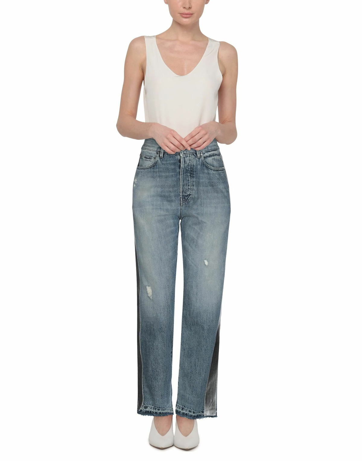 Pt Torino Womens Jeans in Blue