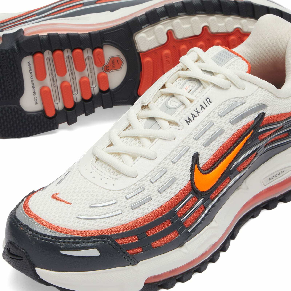 Nike Air Max Tl 2.5 Sneaker in Orange/Grey/Coral Nike Nike Air Max Tl 2.5 Sneaker in Orange/Grey/Coral Nike