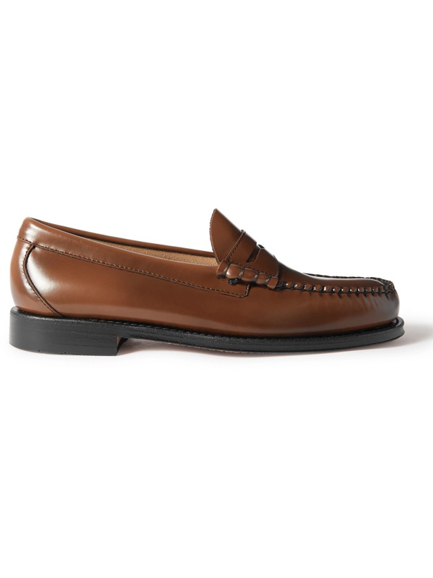 Photo: G.H. Bass & Co. - Weejun Heritage Larson Moc Leather Loafers - Brown