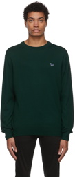 Maison Kitsuné Green Fox Patch Sweater