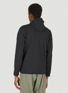 Kyanite LT Hooded Jacket in Black