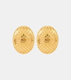 Balmain Signature Mesh earrings