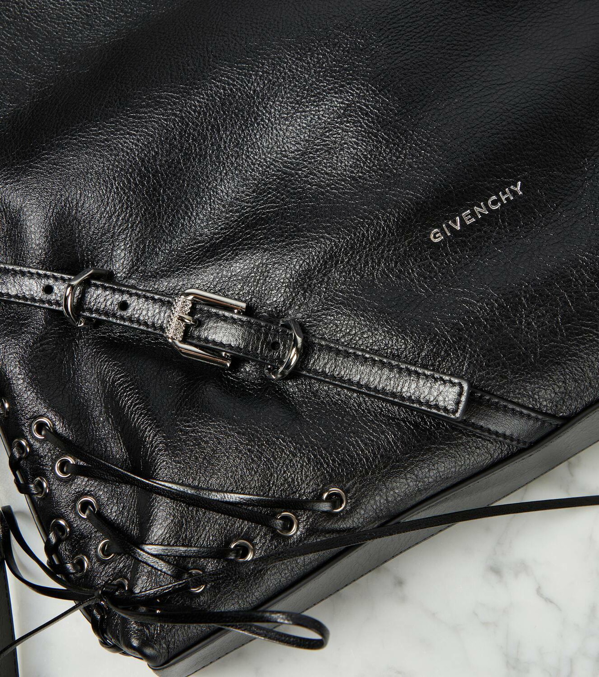 Givenchy Voyou Medium leather shoulder bag