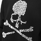 MASTERMIND WORLD Men's Acrylic Beads Skull Sweat in Black