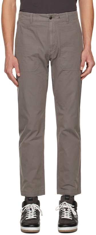 Photo: rag & bone Gray Cliffe Trousers