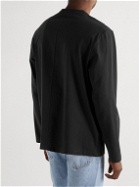 The Row - Enriques Cotton-Jersey T-Shirt - Black