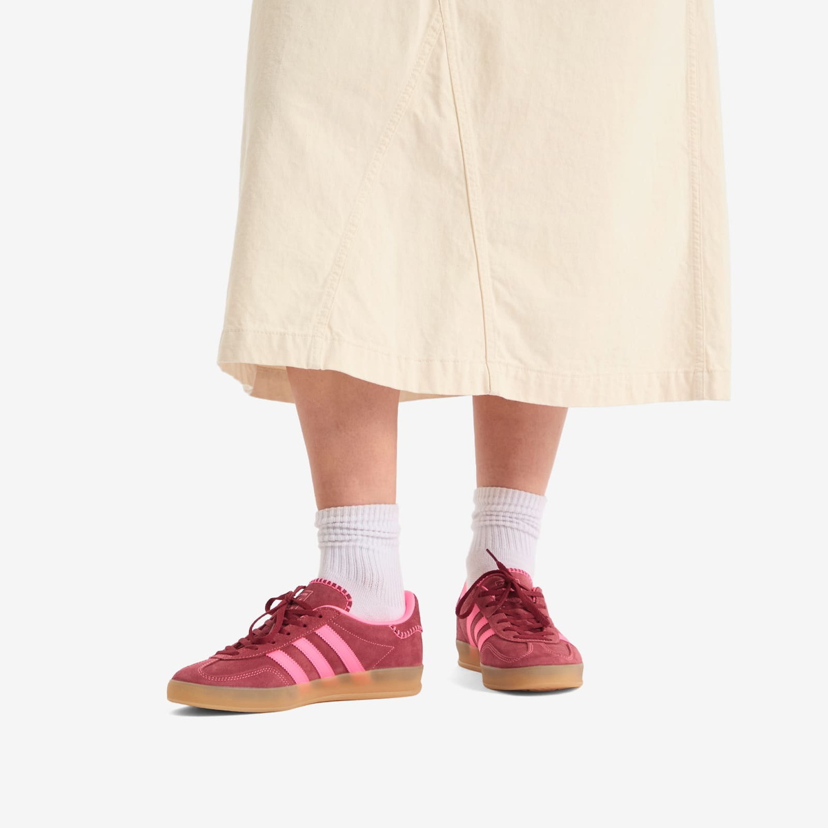 adidas GAZELLE INDOOR W 23.0 ピンク adidas Gazelle Indoor Shoes - Pink | Free Shipping with