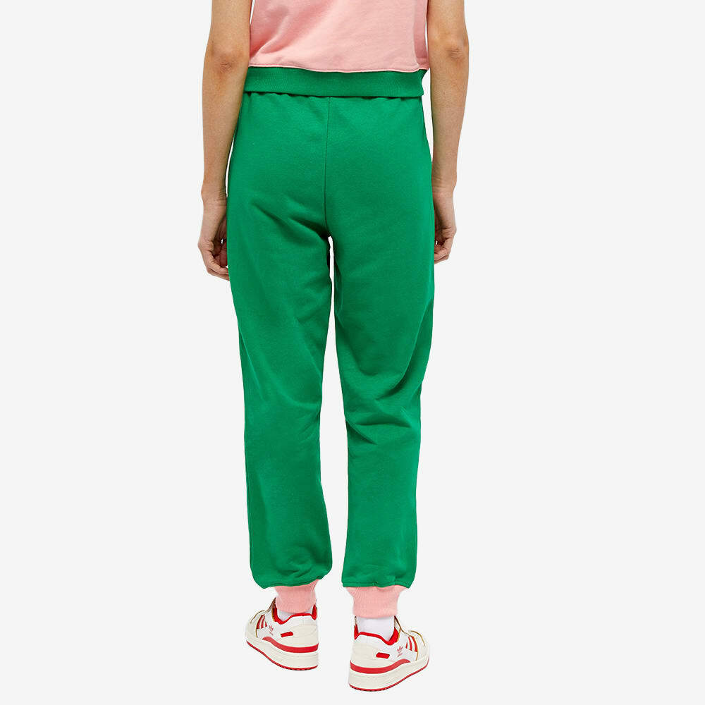 adidas Originals 'adicolor 70s' unisex wide leg pants in green