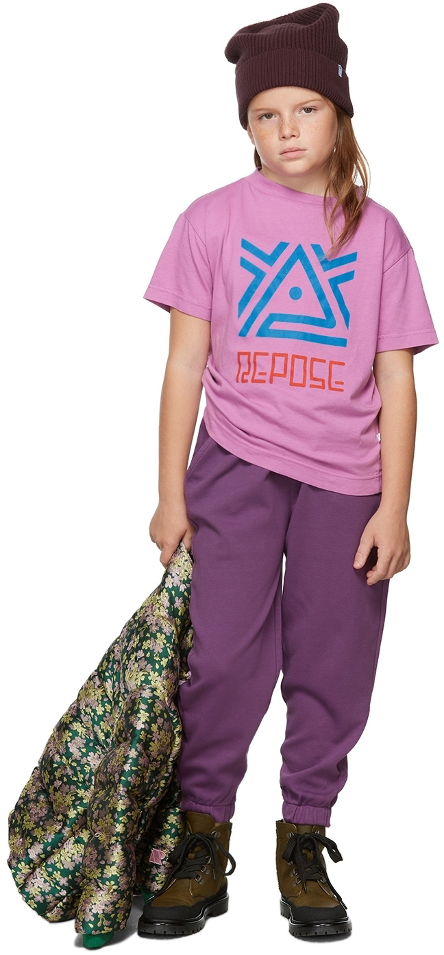 Repose AMS Kids Purple Violet Orchid T-Shirt