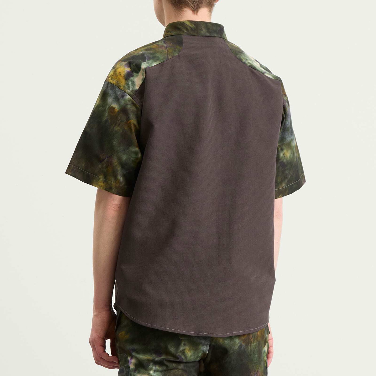 and wander Men's x ROA Printed Breathable Shirt in Camo