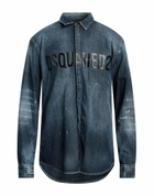 Dsquared2 Mens Denim shirt in Blue