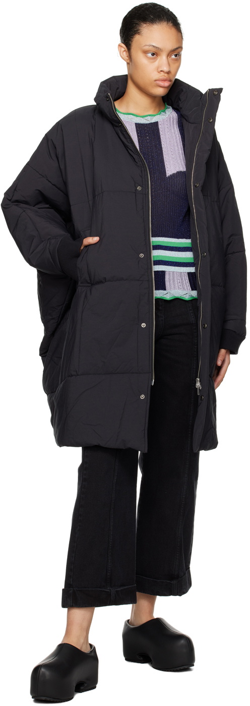 Henrik Vibskov Black 'The Duvet' Puffer Coat