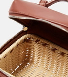 Loro Piana Extra Pocket Mini wicker clutch