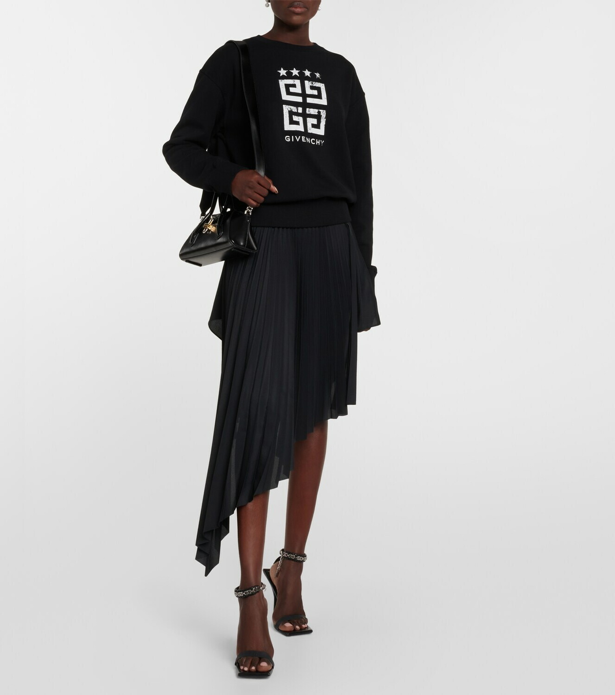 Givenchy 4G Stars cotton jersey sweatshirt