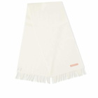 Acne Studios Men's Vesta Scarf in Cold White