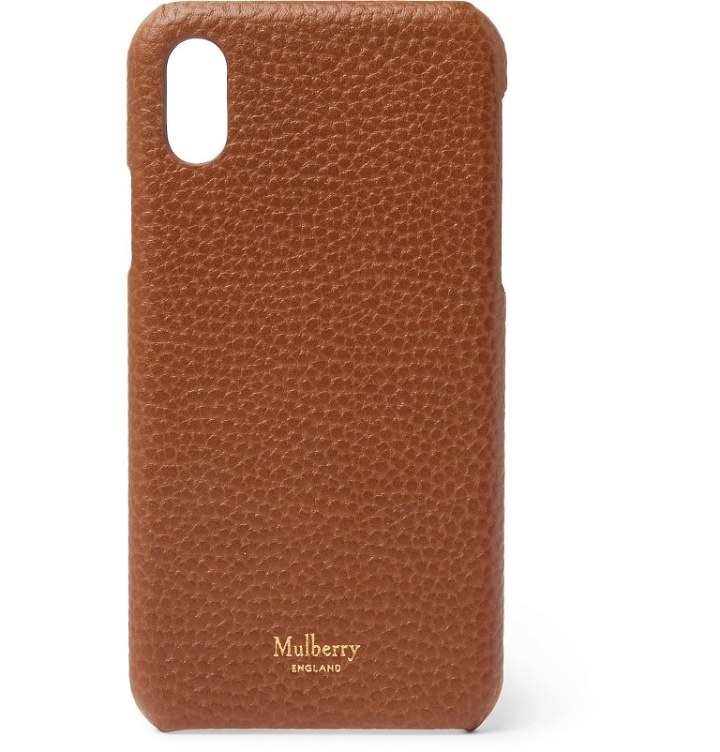 Photo: Mulberry - Full-Grain Leather iPhone X Case - Brown