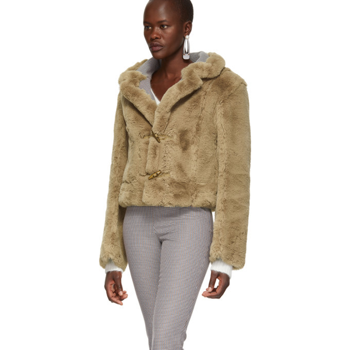 Opening ceremony outlet shearling jacket