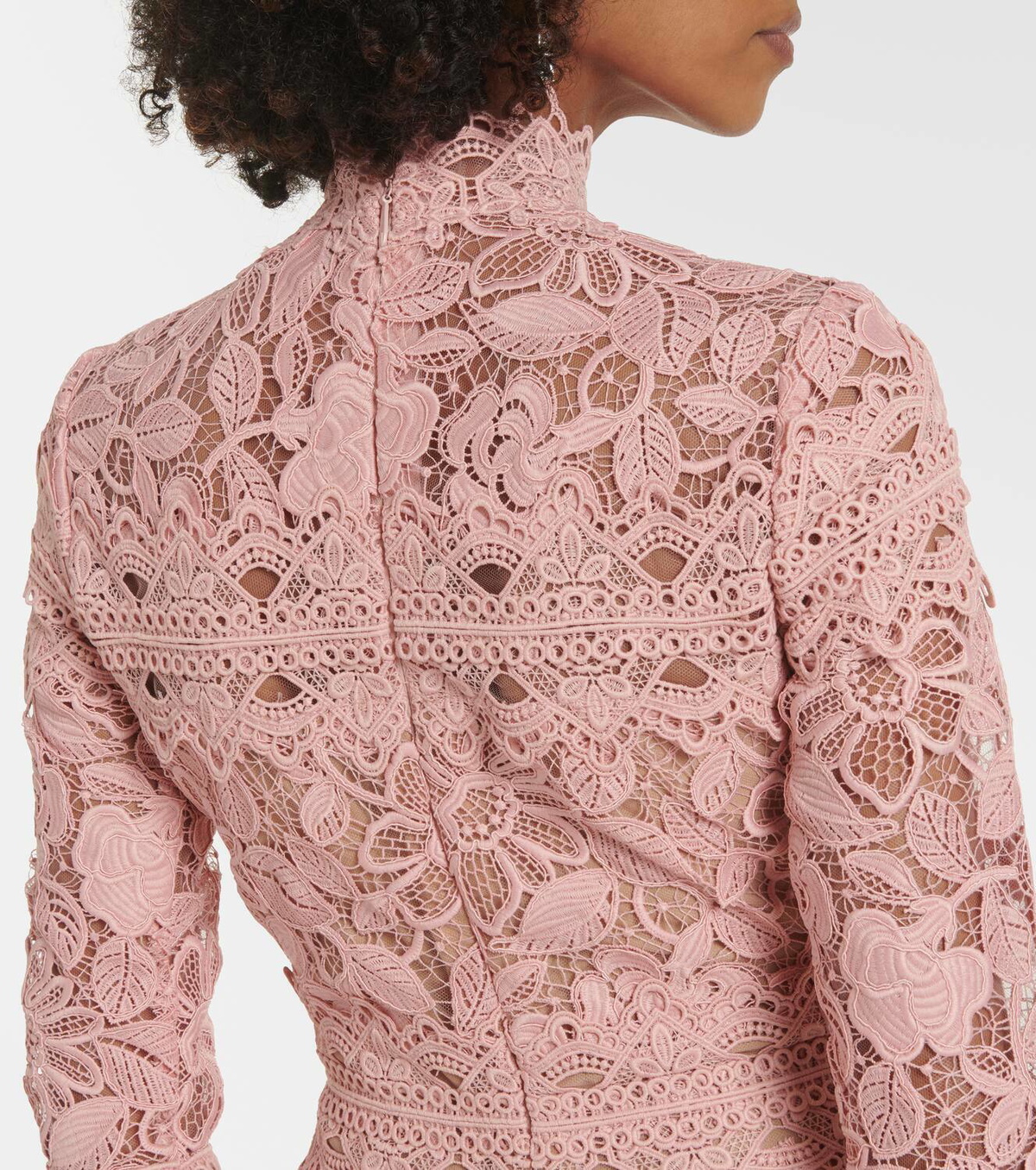 Costarellos Floral lace gown Costarellos