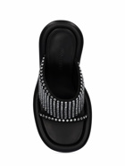 JW ANDERSON - 90mm Bumper Leather & Crystal Mules
