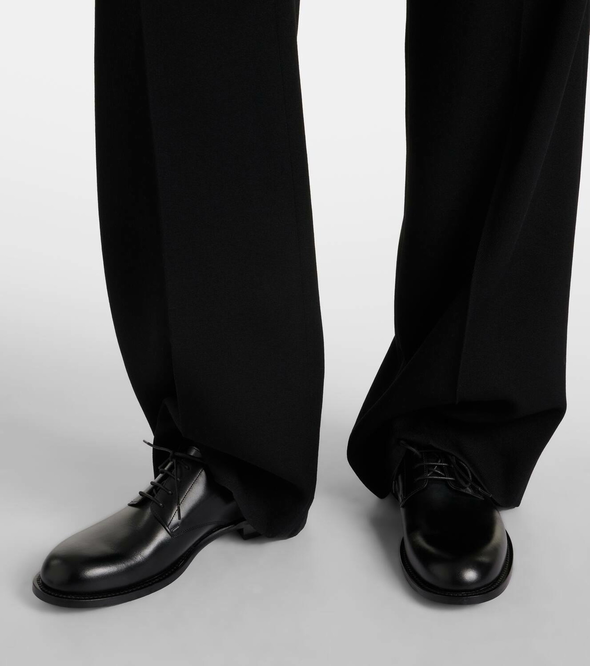The Row Novus leather Derby shoes