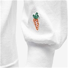 Carrots by Anwar Carrots Men's Long Sleeve Home T-Shirt in White