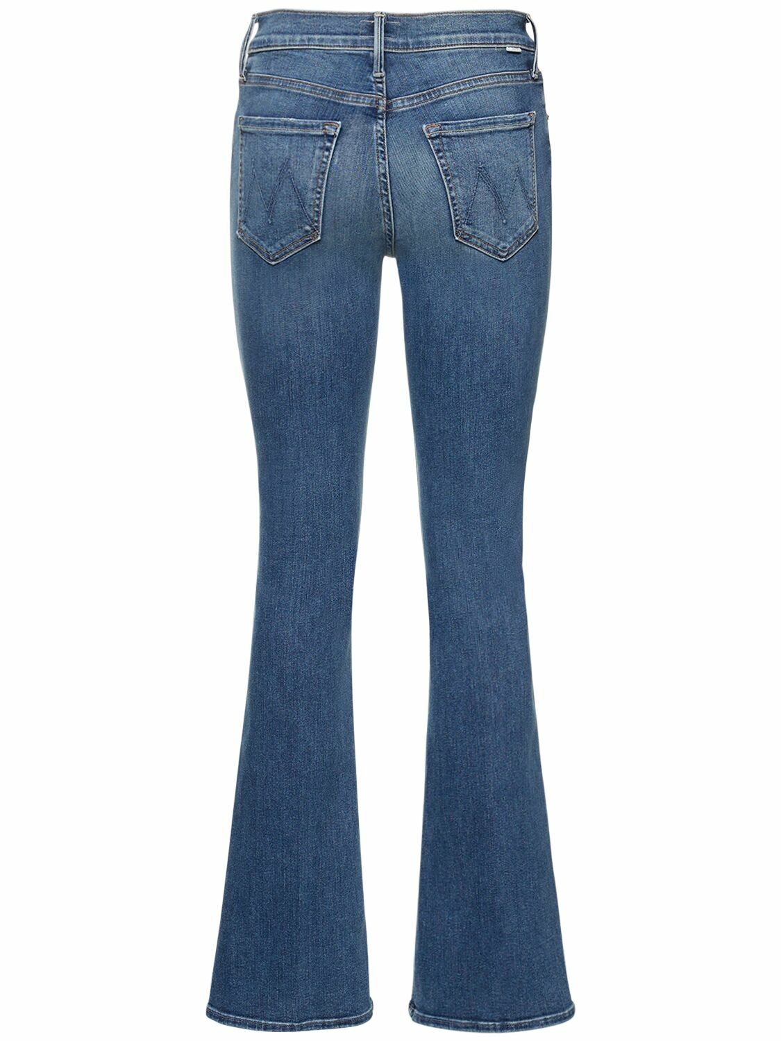 MOTHER - The Outsider Sneak Mid Rise Cotton Jeans Mother